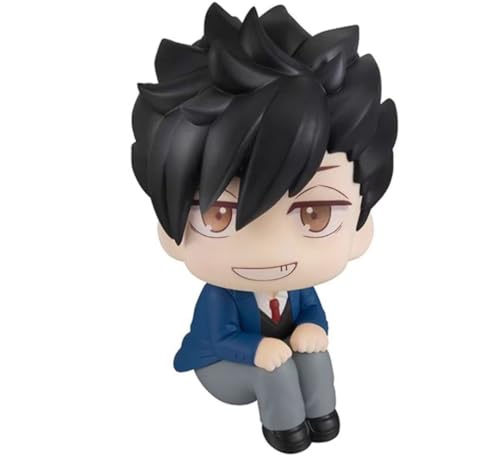 Jilijia Haikyuu!!! Anime Figur Kozume Kenma & Kuroo Tetsurou Figur Sitzposition Modell 10,5 cm Kuchendekoration Geschenke für Fans von Jilijia