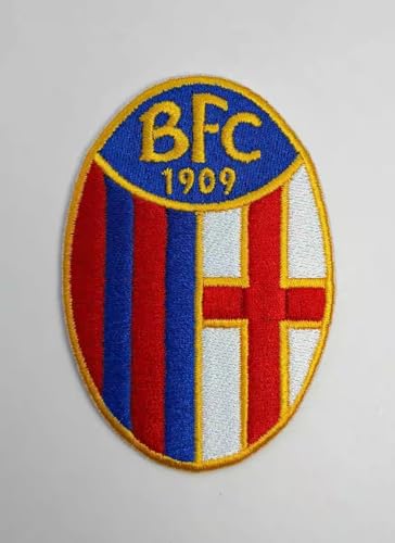 2stk FC Bologna Aufnäher Patch Football Fussball Soccer Club Iron on bügelbild aufbügler Badge Team logo von Jingtongda