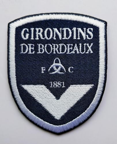 2stk FC Bordeaux Aufnäher Patch Football Fussball Soccer Club Iron on bügelbild aufbügler Badge Team logo von Jingtongda