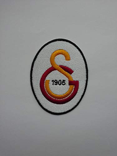 Jingtongda 2 Stück FC Galatasaray Aufnäher Patch Football Fussball Soccer Club Iron on bügelbild aufbügler Badge Team logo von Jingtongda