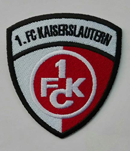 2stk FC Kaiserslautern rot Aufnäher Patch Football Fussball Soccer Club Iron on bügelbild aufbügler Badge von Jingtongda