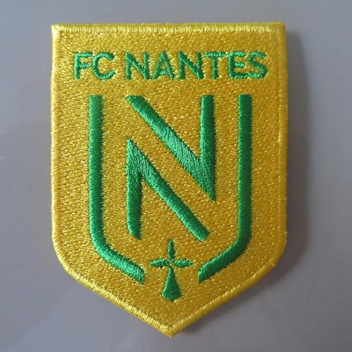 2stk FC Nantes1 Aufnäher Patch Football Fussball Soccer Club Iron on bügelbild aufbügler Badge Team logo von Jingtongda