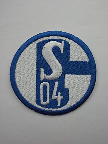 2stk FC S04 Aufnäher Patch Football Fussball Soccer Club Iron on bügelbild aufbügler Badge von Jingtongda