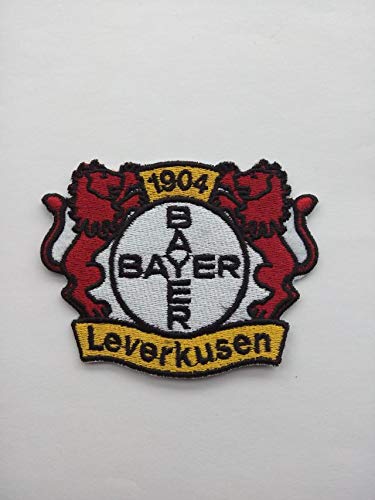 2stk FC leverkusen Aufnäher Patch Football Fussball Soccer Club Iron on bügelbild aufbügler Badge von Jingtongda