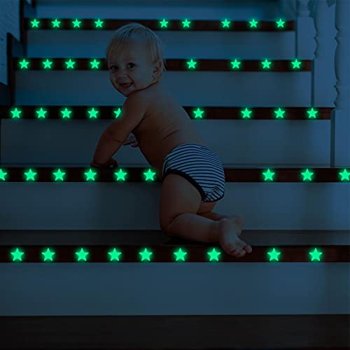 Jinmen Glow Stars For Ceiling | Leuchtende Sterne für Decken, Sterne leuchten im Dunkeln, fluoreszierende Wandaufkleber für Baby-Kinderzimmer von Jinmen