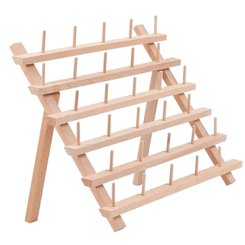 Draht Hängen, Draht Paddel Halter | Nähmaschine Stickdraht Rack 30 Spulen, Draht Lagerung Organizer, Stickdraht Halter für Flechten und Stickerei von Jinyilwn