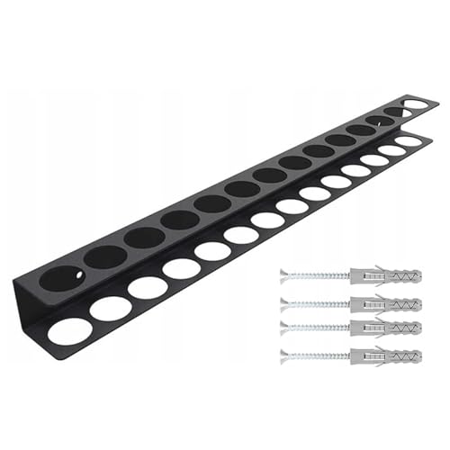 Metall Treiber Organizer - Treiberschlüsselhalter, Wandmontage Werkzeug Organizer | Mutter Schlüsselhalter Zwei, Hammerregal Zange Organizer Wandzange Organizer für Werkstatt Kabine von Jinyilwn