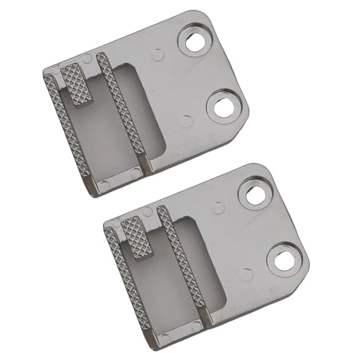 Jiqoe 2Pcs Metall Nähmaschine Zähne 6 51mm Loch Für Glatte Stoff Bewegung Nähmaschine Feed Dog Nähmaschine Zubehör von Jiqoe