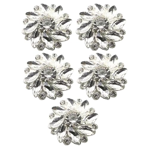 Couvre-boutons Pour Femmes,Couvre-boutons En Strass, Boutons Couvre Boutons Fantaisie, 5X Embellissements En Strass, Boutons Sans Couture, Clips Pour Boutons De Chemise, Boutons Décoratifs von Jlobnyiun