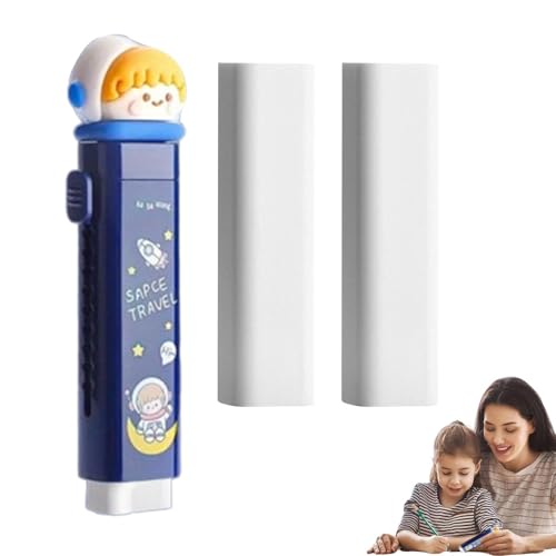 Einziehbarer Radiergummi, niedlicher einziehbarer Radiergummi für Kinder, Cartoon-niedlich, Hülle und Nachfüllung, Push-Pull-Design, erweiterbar für die Schule, farbiges Push-Pull-Gummi, sauber Einziehbarer Radiergummi, niedlicher einziehbarer Radiergummi für Kinder, Cartoon-niedlich, Hülle und Nachfüllung, Push-Pull-Design, erweiterbar für die Schule, farbiges Push-Pull-Gummi, sauber von Jlobnyiun