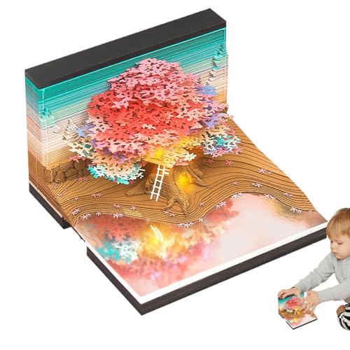 Zeitmünzenkalender 2025, 3D Kunstkalender 2025 | Desktop-Kalender, Kunstdruckpapierschneidekalender, Notizblock | Schreibtischkalender 3D Kalender Dezember von Jlobnyiun