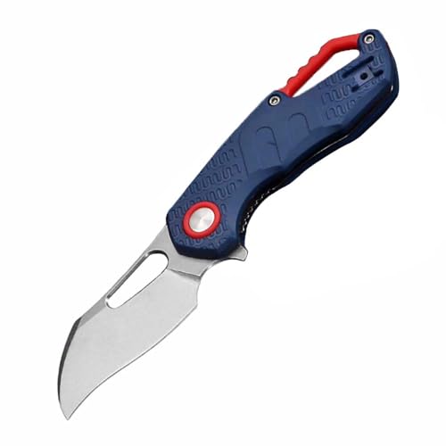 Joa rutschfest klappmesser multi camping taschenmesser metall tanto edc N690 stahl messer faltbar klein outdoor messer survival Jagdmesser neck knife gegen einhandmesser,geschenk für männer von Joa