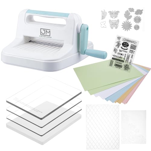 Joelver Maker Manuelle Stanz- und Prägemaschine, 15,2 cm Öffnung, Scrapbooking-Maschine, komplettes Set für Anfänger von Joelver Maker