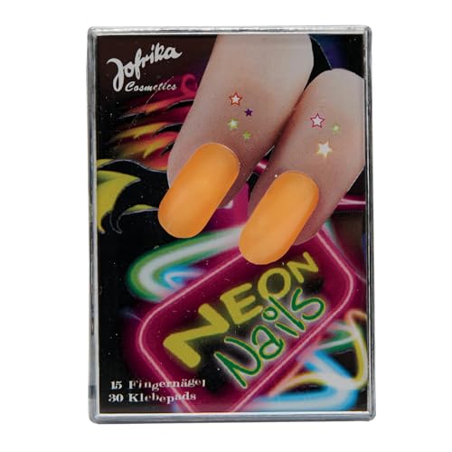 Jofrika Fingernägel - neon-orange von Jofrika