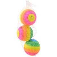 John® Spielball Regenbogen mehrfarbig, Ø 7,0 cm, 3 St. von John®