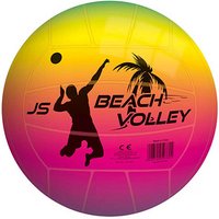 John® Volleyball Rainbow Palme mehrfarbig, Ø 22,0 cm, 1 St. von John®