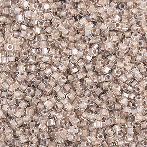 John Bead Miyuki Cube Beads 1.8mm Tortilla Luster von John Bead