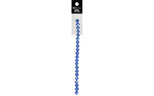 John Bead Preciosa 5" 6mm Rondelle Sapphire AB von John Bead