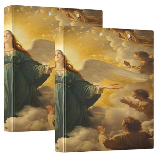 Angel Woman Gold Notizbuch, hält 200 Blatt, 1 Packung Rezeptaufbewahrung von Joitme