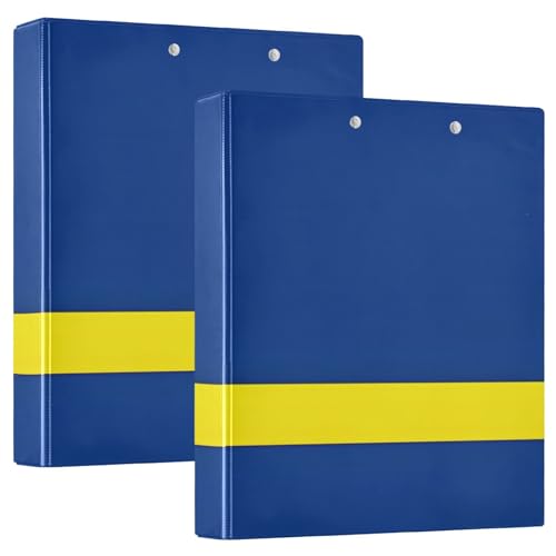 Curacao Flagge, rechteckig, nationale 3-Ring-Rezeptbuch, großes 3-Ringbuch, 1 Packung Binder-Klemmbrett von Joitme