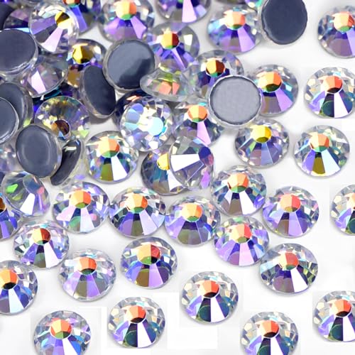 Jollin Hotfix-Kristall-Strasssteine mit flacher Rückseite, Glasdiamanten zum Basteln, Basteln, Dekorationen, Kleidung, Schuhe, 3,2 mm, SS12, Sternenhimmel, 2880 Stück Jollin Hotfix-Kristall-Strasssteine mit flacher Rückseite, Glasdiamanten zum Basteln, Basteln, Dekorationen, Kleidung, Schuhe, 3,2 mm, SS12, Sternenhimmel, 2880 Stück von Jollin
