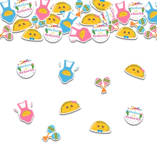Jollyboom Mexikanische Geschlechtsoffenbarungsdekorationen, 200 Stück Taco About A Baby Konfetti Mexikanische Tischdekoration Konfetti für Jungen Mädchen Geschlecht Enthüllung Babyparty Party Dekor Jollyboom Mexikanische Geschlechtsoffenbarungsdekorationen, 200 Stück Taco About A Baby Konfetti Mexikanische Tischdekoration Konfetti für Jungen Mädchen Geschlecht Enthüllung Babyparty Party Dekor von Jollyboom