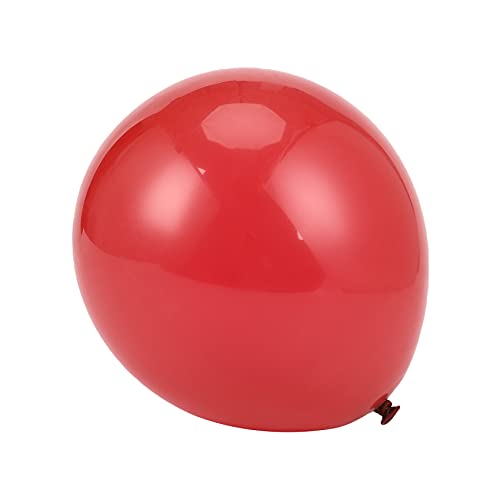 Jolsaawie 100 Stücke Rot Ballon Neue Glänzende Metall Perle Latex Luft Ballons Chrom Metallisch Farben Luft Ballons von Jolsaawie