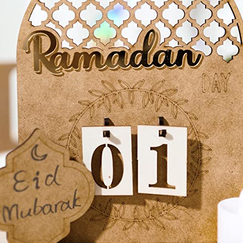 Jolsaawie Ramadan Dekoration Eid Mubarak Ornament 2023 Ramadan Dekoration für Zuhause Islam Muslim Dekoration Ramadan B von Jolsaawie