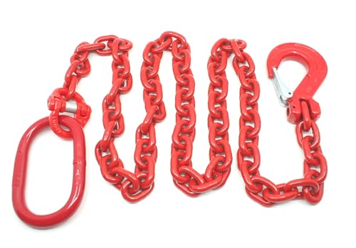 Joma-Tech Forstkette rund, 8mm mit Aufhängeglied und Schlupfhaken mit Falle 5 Meter Joma-Tech Forstkette rund, 8mm mit Aufhängeglied und Schlupfhaken mit Falle 5 Meter von Joma-Tech