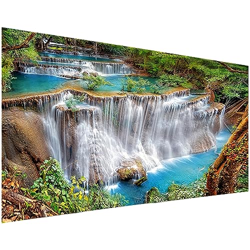 Jomzuci Diamond Painting Erwachsene, 5D Diamant Painting Bilder Set Groß Landschaft für Wohnzimmer Schlafzimmer Wand Dekoration (40 x 70 cm) von Jomzuci