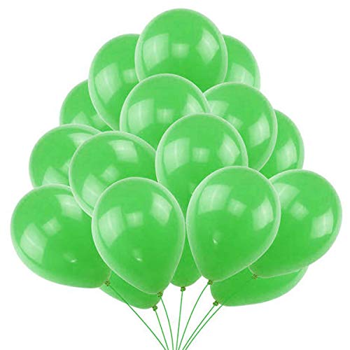 45 Luftballons Grün Ballons 36 cm Partyballon Deko 3,2g. Dekoration fur Geburtstag und Grüne Party von Jonami