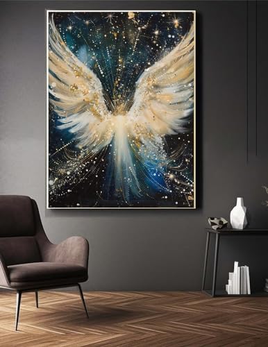 Diamond Painting Engel Diamond Painting Erwachsene, 5D Diamant Painting Bilder Full Diamond Painting Kinder, DIY Malen Nach Zahlen Diamant Malerei Stickerei Set für Wand Dekor Geschenke 25x40 cm Y/135 von Jonceen