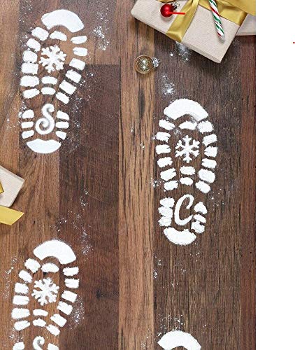 Santa Footprint Stencils (72/144) von Jones