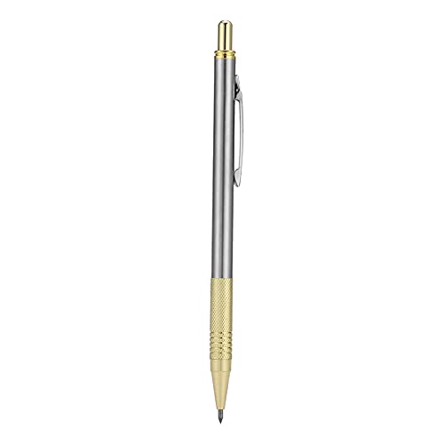 Jopwkuin Gravurstift, Schneidwerkzeug, Gravierstift, Glasschneider, Anreißstift, Glasanreißer, Tasche für Keramik, Metallblech mit Clip (Gold) von Jopwkuin