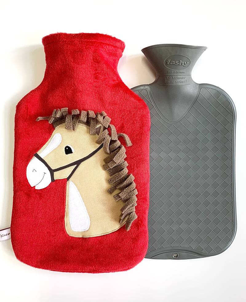 Bezug Wärmflasche Pony, Pferd von JosefinesKinder