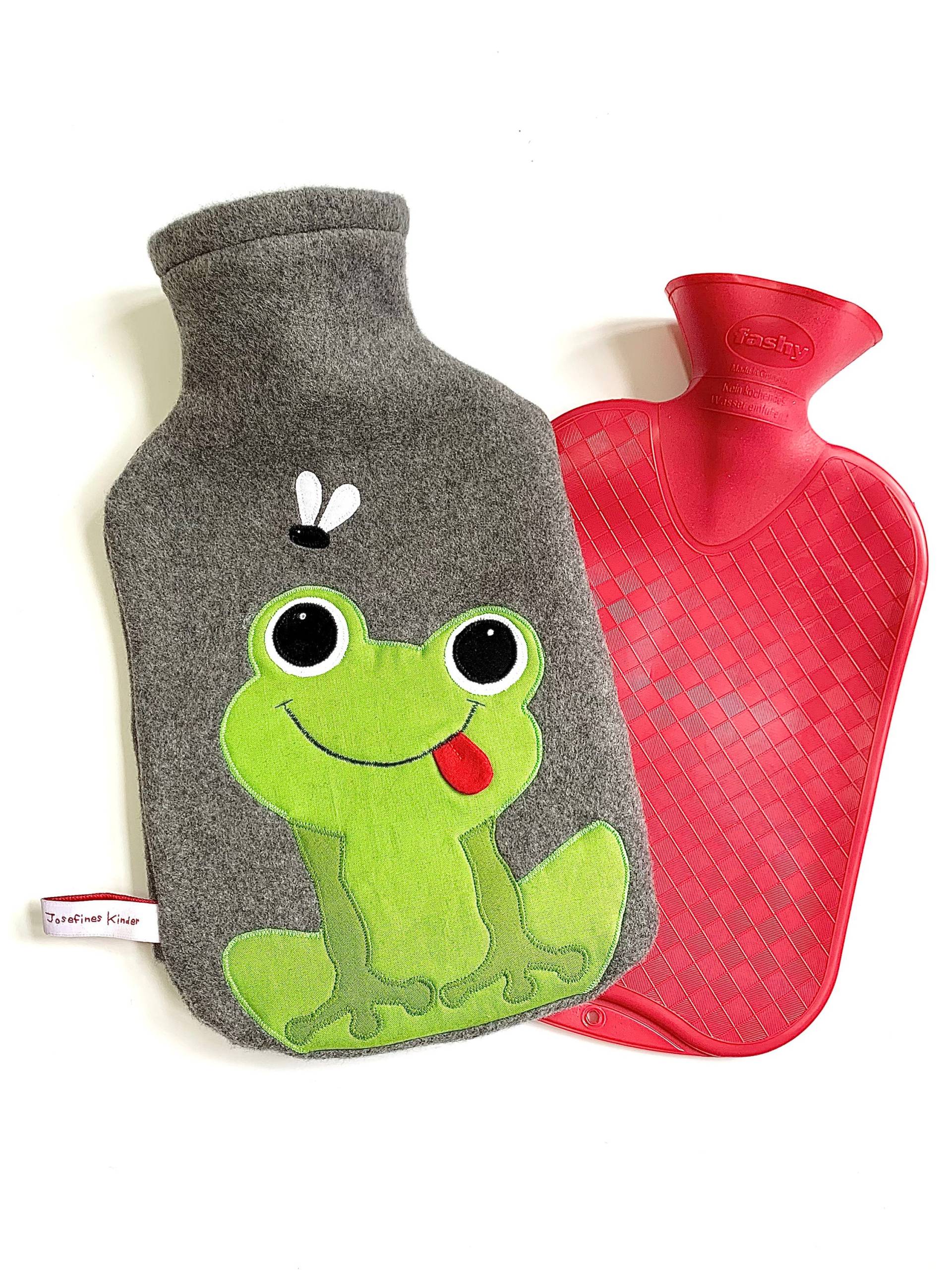 Wärmflasche Frosch von JosefinesKinder