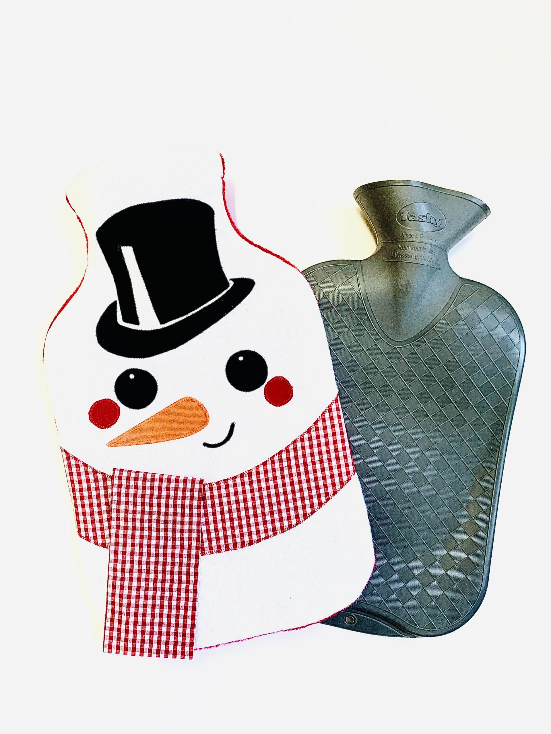 Wärmflasche Mit Schneemann von JosefinesKinder