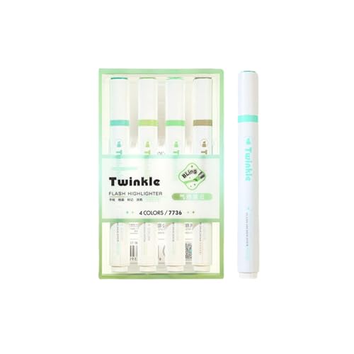 Joucien 4-teiliges einfaches 12-farbiges reflektierendes Stifte-Set, schnelltrocknender Augenschutzstift zum Malen, Blasennebel Joucien 4-teiliges einfaches 12-farbiges reflektierendes Stifte-Set, schnelltrocknender Augenschutzstift zum Malen, Blasennebel von Joucien