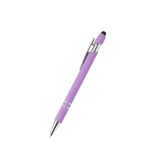Joucien Farbiger, selbstklebender Kugelschreiber, 0,5 mm, 4 Stück, vereinfachte Metallpresse, 2 Stück von Joucien