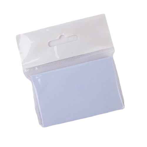 Morandi farbige Convenience-Aufkleber, quadratische farbige Notizaufkleber, einfaches und klebbares Notizpapier, 3 x 2 Hellblau, 4 Stück von Joucien