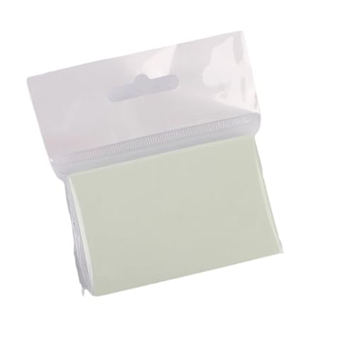 Morandi farbige Convenience-Aufkleber, quadratische farbige Notizaufkleber, einfaches und klebbares Notizpapier, 3 x 2 Hellgrün, 4 Stück von Joucien