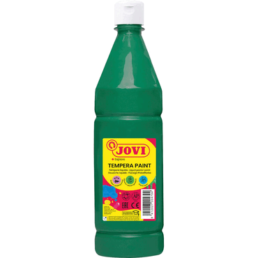 Jovi Flüssige Plakatfarbe 1000ml Flasche, dunkelgrün Jovi Flüssige Plakatfarbe 1000ml Flasche, dunkelgrün von Jovi