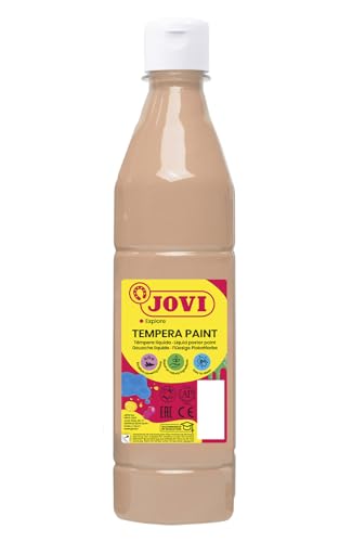 Jovi Plakatfarbe, malfertige Tempera auf Wasserbasis, 500 ml Flasche fleischfarben von Jovi