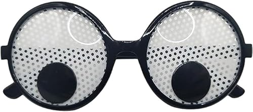 Lustige Brillen Wackelaugen Brille, Googly Eyes-Brille, Schüttelnde Googly-Eyes-Brille, Schüttelt Augen Party Brille, Die Partei Cosplay Und Erwachsene Kinder, Kulleraugen Brille Für Foto Requisiten von Jowxsx