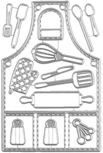 Stanzschablone, Metallschablone, Stanzformen, Stanzschablonen für DIY, Scrapbooking, Fotoalbum, dekorative Prägepapier-Stanzformen für Kartenherstellung (ZC362) von Jowxsx