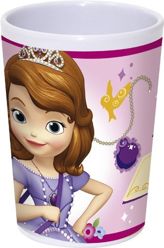 Joy Toy 749198 - Disney Sofia Melaminbecher, 200 ml, 7 x 9 cm von Joytoy