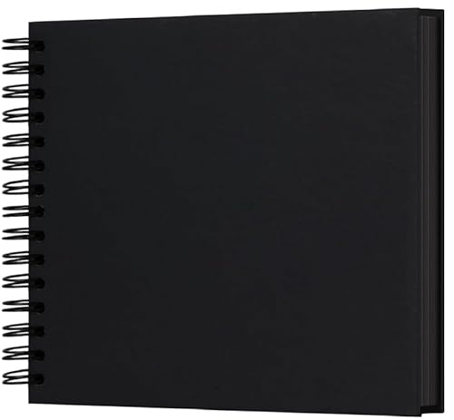 Joyberg Sammelalbum, 40 Seiten, 20,3 x 20,3 cm (schwarz) von Joyberg