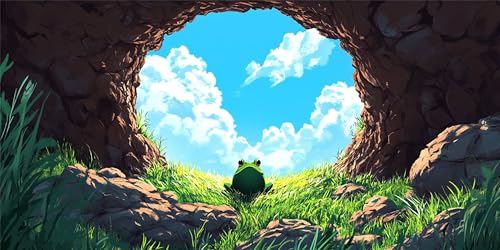 Malen Nach Zahlen Erwachsene Frosch, Malen Nach Zahlen Tier xxl Vorgedruckt High Definition Leinwand, Paint by Numbers Bastelset Erwachsene Mit 3 Pinseln Acrylfarbe, Home Deko Geschenk 30x60 cm Z-1366 Malen Nach Zahlen Erwachsene Frosch, Malen Nach Zahlen Tier xxl Vorgedruckt High Definition Leinwand, Paint by Numbers Bastelset Erwachsene Mit 3 Pinseln Acrylfarbe, Home Deko Geschenk 30x60 cm Z-1366 von Jqynn