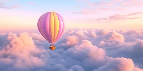 Malen Nach Zahlen Erwachsene HeißLuftballon, Malen Nach Zahlen Wolke xxl Vorgedruckt High Definition Leinwand, Paint by Numbers Bastelset Erwachsene Mit 3 Pinseln Acrylfarbe, Home Deko 30x60 cm Z-1378 Malen Nach Zahlen Erwachsene HeißLuftballon, Malen Nach Zahlen Wolke xxl Vorgedruckt High Definition Leinwand, Paint by Numbers Bastelset Erwachsene Mit 3 Pinseln Acrylfarbe, Home Deko 30x60 cm Z-1378 von Jqynn