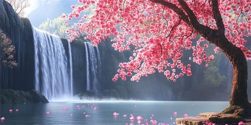Malen Nach Zahlen Erwachsene KirschblüTe, Malen Nach Zahlen KirschblüTe xxl Vorgedruckt High Definition Leinwand, Paint by Numbers Bastelset Erwachsene Mit Pinseln Acrylfarbe, Home Deko 30x60cm Z-1348 Malen Nach Zahlen Erwachsene KirschblüTe, Malen Nach Zahlen KirschblüTe xxl Vorgedruckt High Definition Leinwand, Paint by Numbers Bastelset Erwachsene Mit Pinseln Acrylfarbe, Home Deko 30x60cm Z-1348 von Jqynn